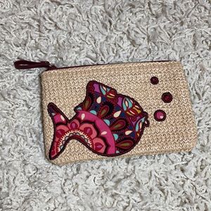 Vera Bradley beach clutch
